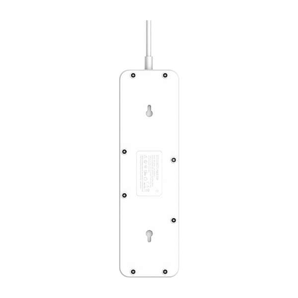 LDNIO SC5614 Power Strip Surge Protector with 5 AC Outlets + 6 USB Extension Power Cord