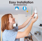 E27 WiFi Indoor Bulb Camera