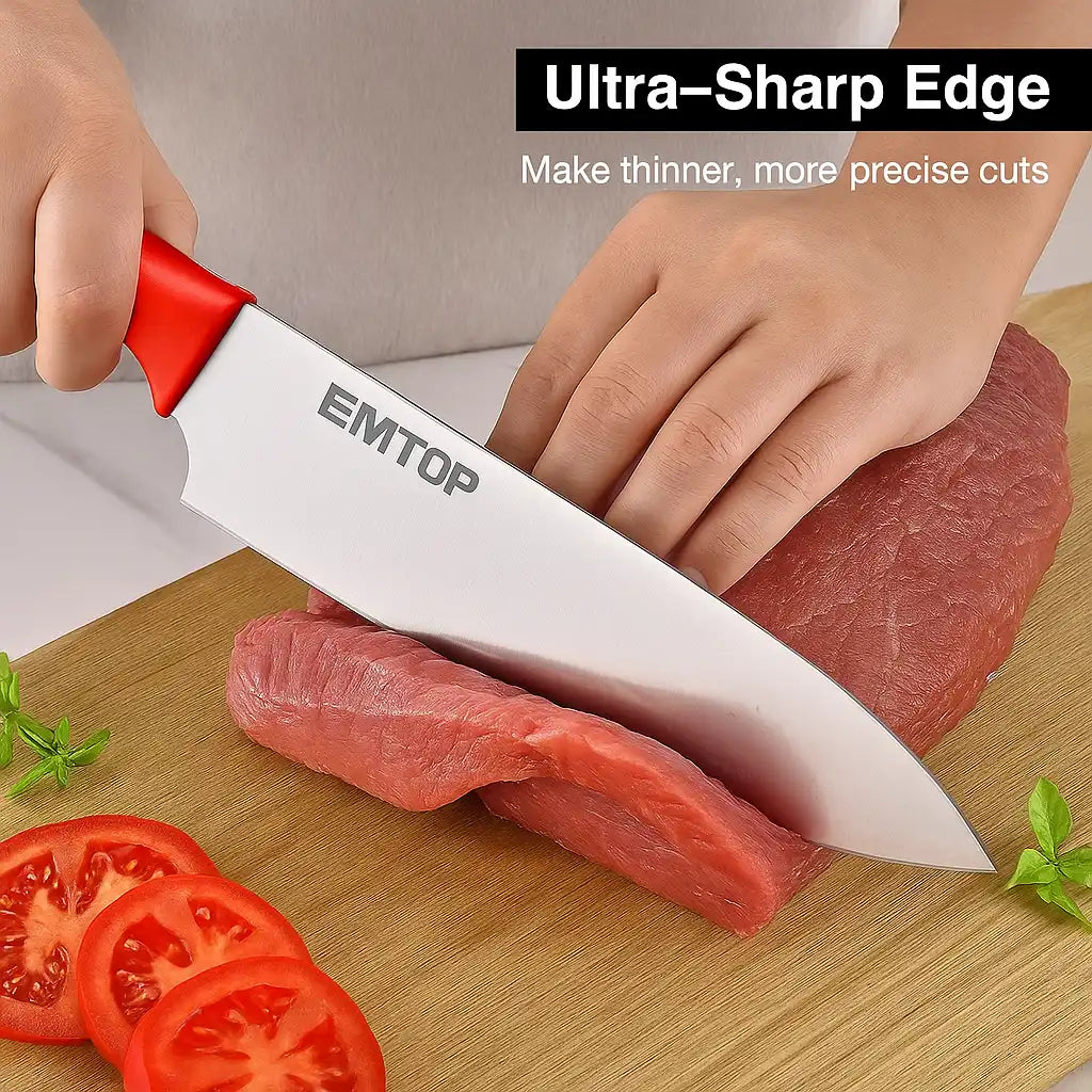 EMTOP 5 PCS Kitchen Knife Set – Stainless Steel