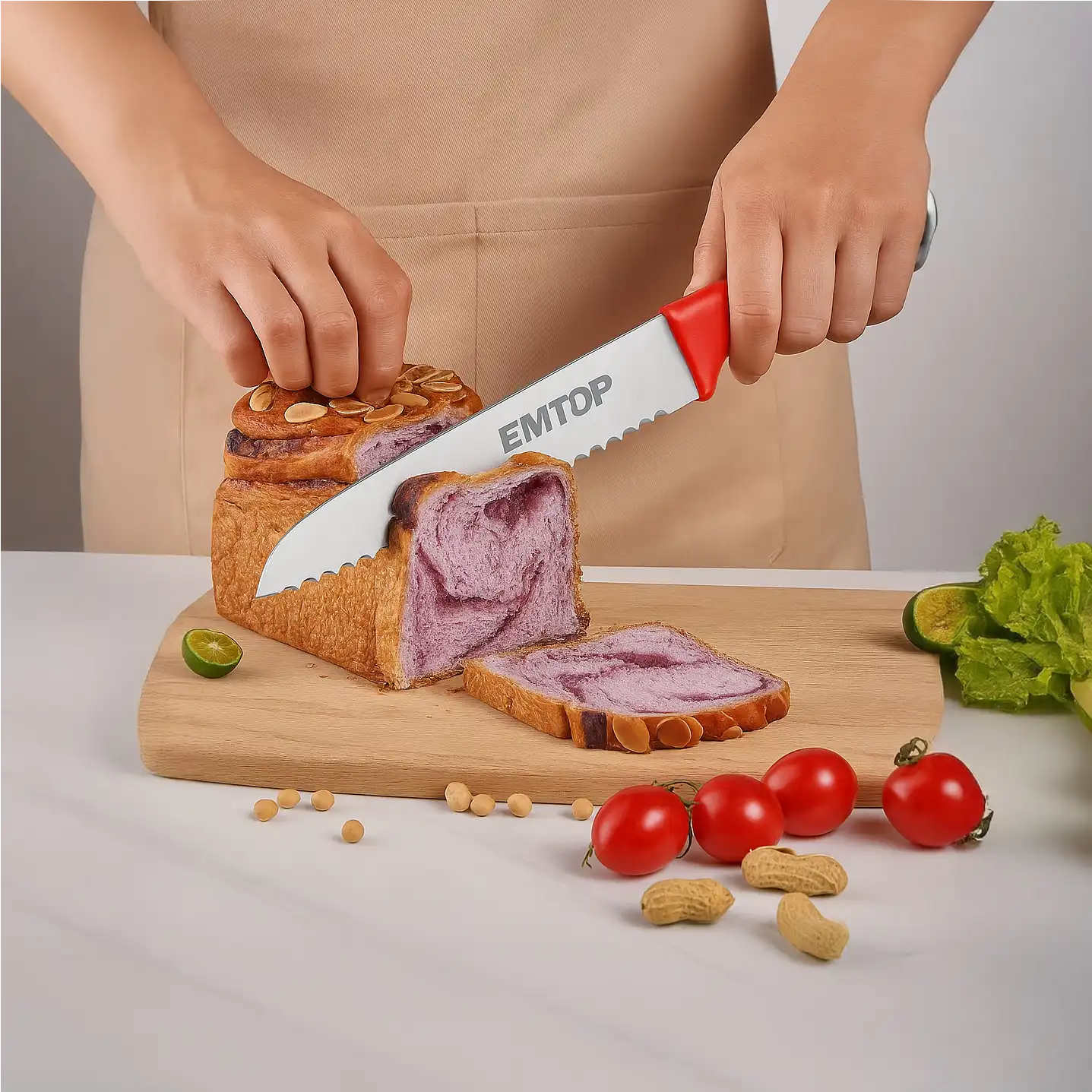 EMTOP 5 PCS Kitchen Knife Set – Stainless Steel