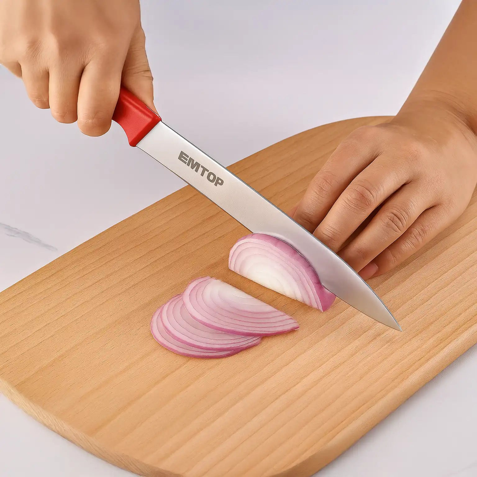 EMTOP 5 PCS Kitchen Knife Set – Stainless Steel