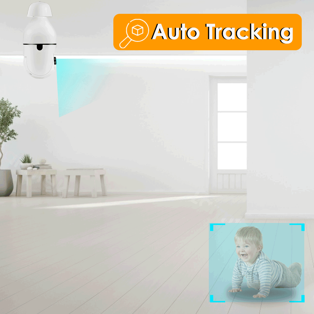 E27 WiFi Indoor Bulb Camera