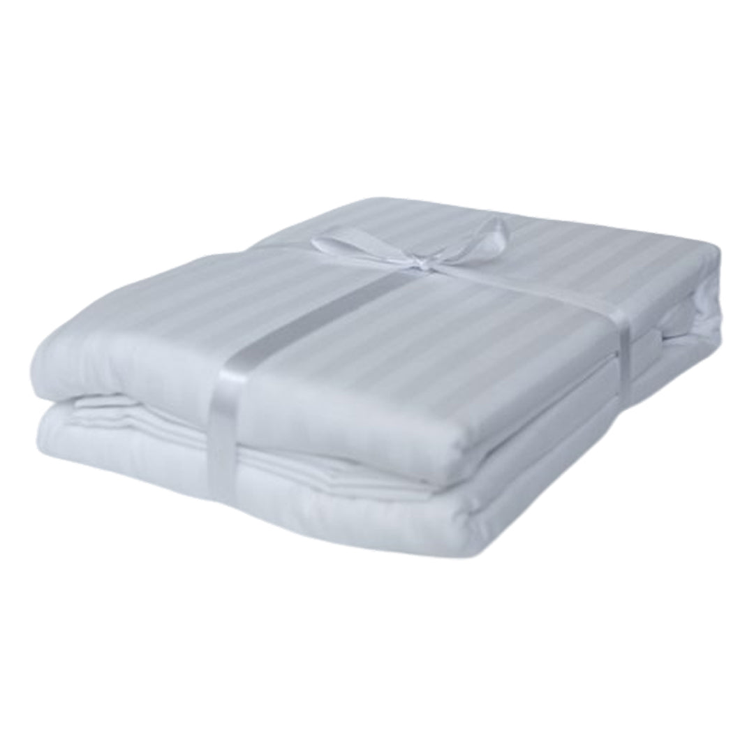 DFT BEDSHEET COTTON WHITE 110"X110"