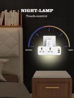LDNIO SC2311 20W 3-Port USB Charger Extension Power Strip (UK PIN Plug)