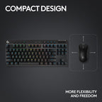 LOGITECH PRO X TKL LIGHTSPEED WIRELESS GAMING KEYBOARD (1Y)