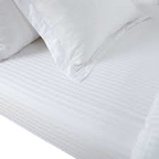 DFT BEDSHEET COTTON WHITE 110"X110"